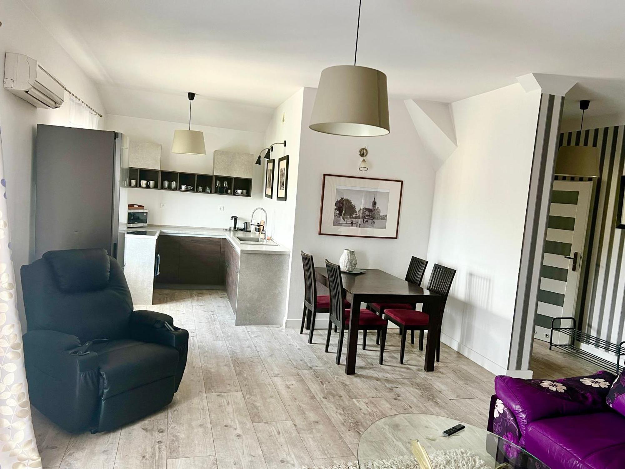 Las Slupski Premium Panoramic Apartament Nr8 Wifi Netflix Smart Tv55 Full Kitchen Double Bathtub Up To 4 People Full Pleasure Quality Stay (Adults Only) Luaran gambar